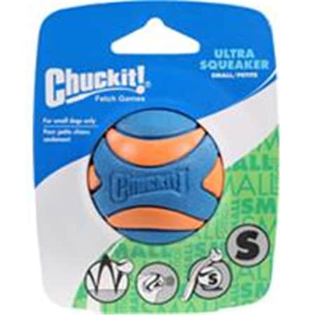 Chuck It Ultra Squeaker Ball Dog Toy - Small